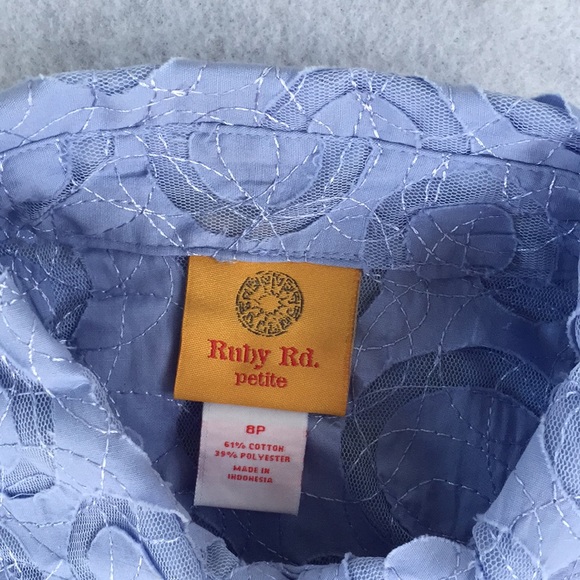 Ruby Rd. Petite Shirt/Top Size 8P NWOT - Picture 5 of 7